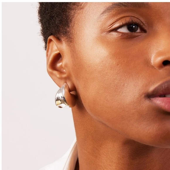 Jenny Bird Jewelry - Jenny Bird Silver Nouveaux Puff Earrings $120